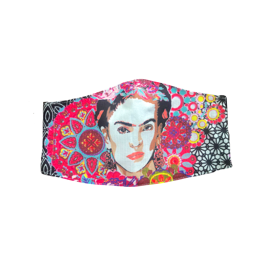 Lumily - Wholesale Protective Face Mask/Shield - Frida Kahlo Face Mask with Filter Pocket - Thailand0