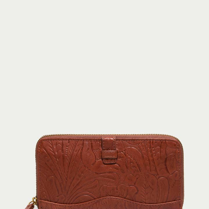 American Leather Co - Wholesale Wallet - Women's - Rye Large Zip Around Wallet7