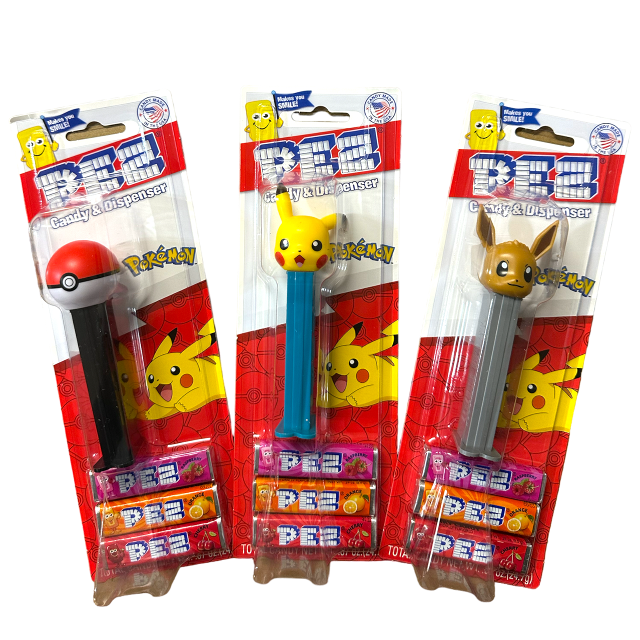 Cow Crack Wholesale - Vente Bonbons durs - Blister Pokémon PEZ0