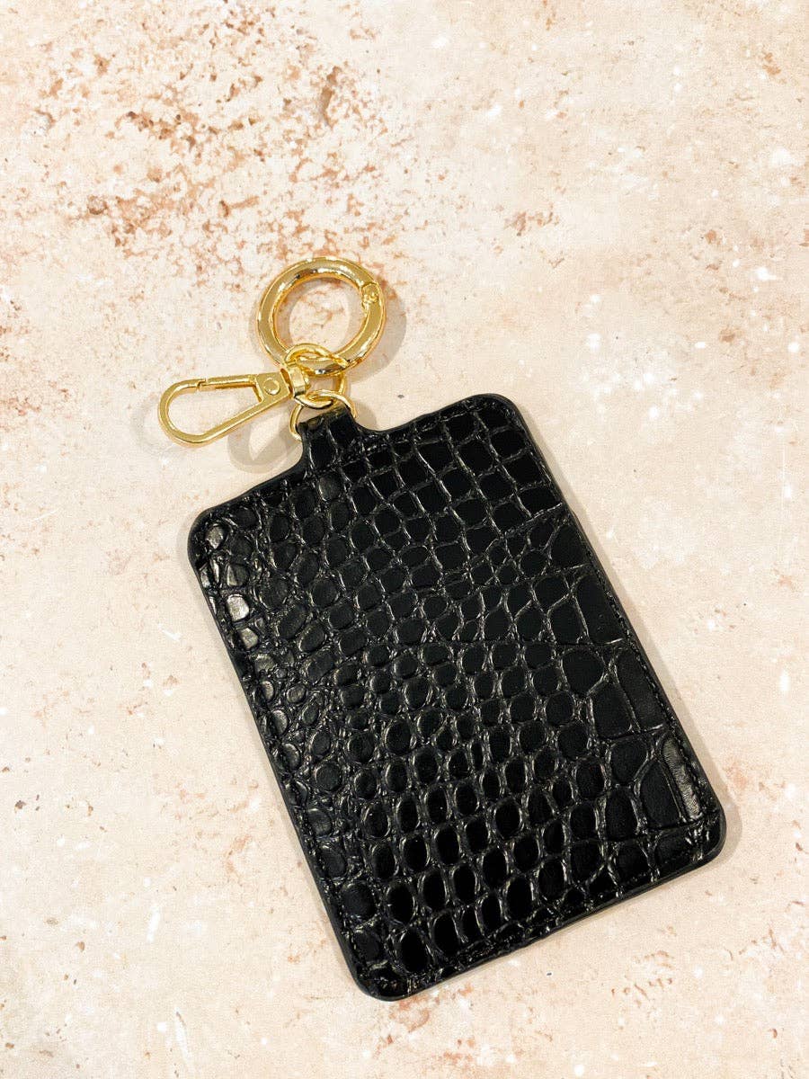 Angels Whisper Accessories - Wholesale Card holder – women's - Croc Keyring Card Holder20