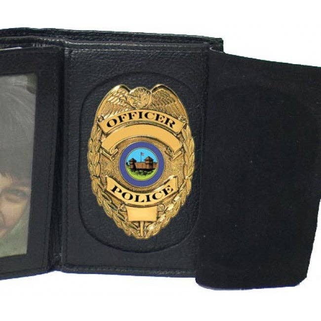 IGI CANADA - Wholesale Wallet - Men's - Genuine Leather RFID Badge Wallet for Firefighters #46225