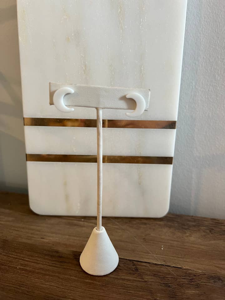 Pendientes de luna, tienda de regalos del museo, planetario, espacial celestial para venta al por mayor de Elby Designs