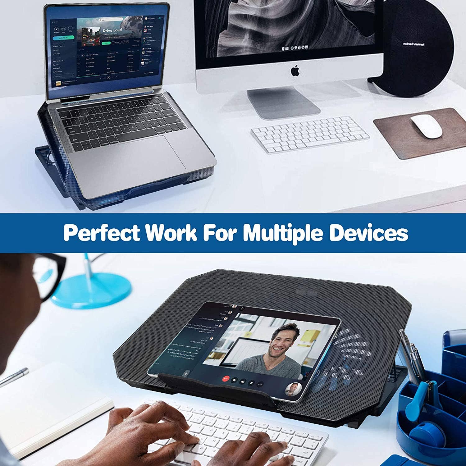 Tech Trendz - Wholesale Laptop/Tablet Case - Unisex - Laptop Cooling Pad3