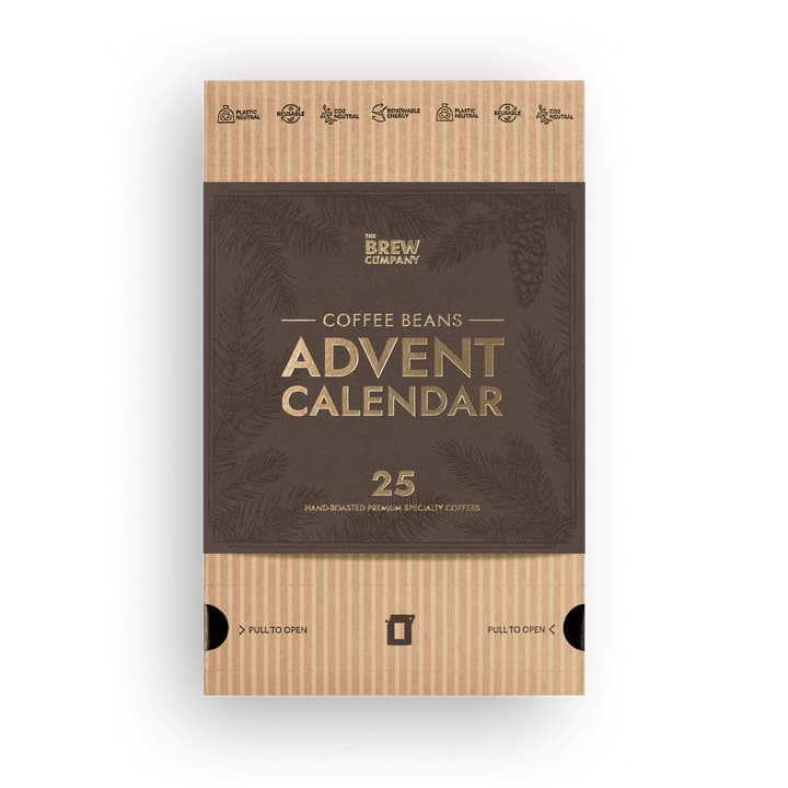 SPECIALTY COFFEE BEAN ADVENT CALENDAR for wholesale by The Brew Company