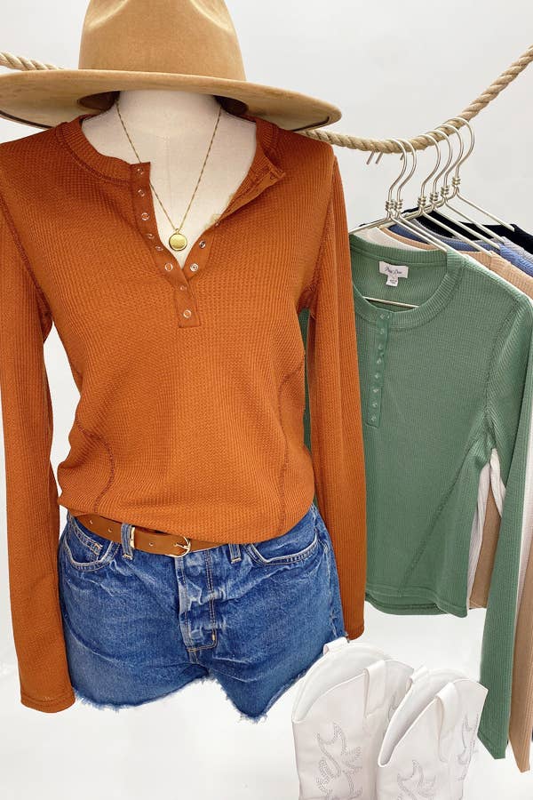 Petal Dew – Großhandel Strickoberteil – Damen – Langarmshirt mit Waffelmuster P0009616