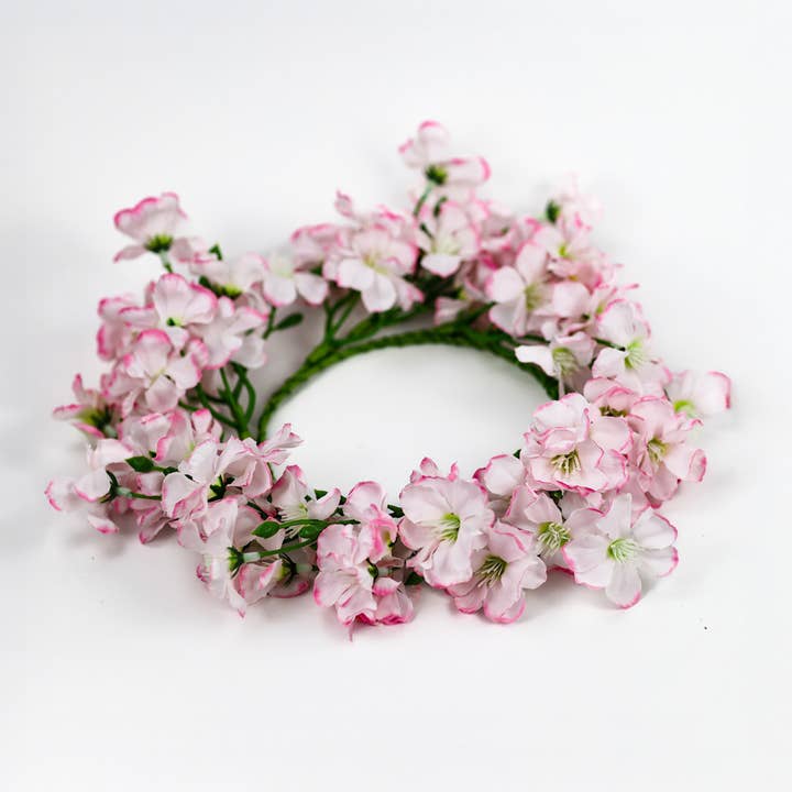 Anel de Velas com Pétalas de Flor de Cerejeira por atacado de A Cheerful Giver