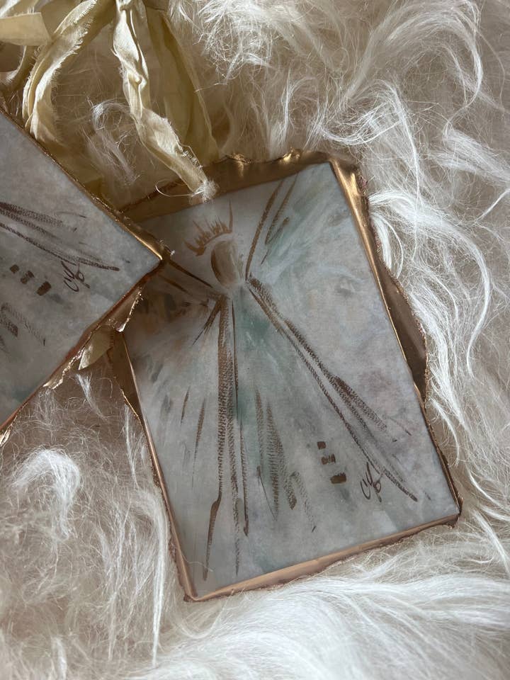 Neutral Angel Ornament for wholesale by The Painted Petal