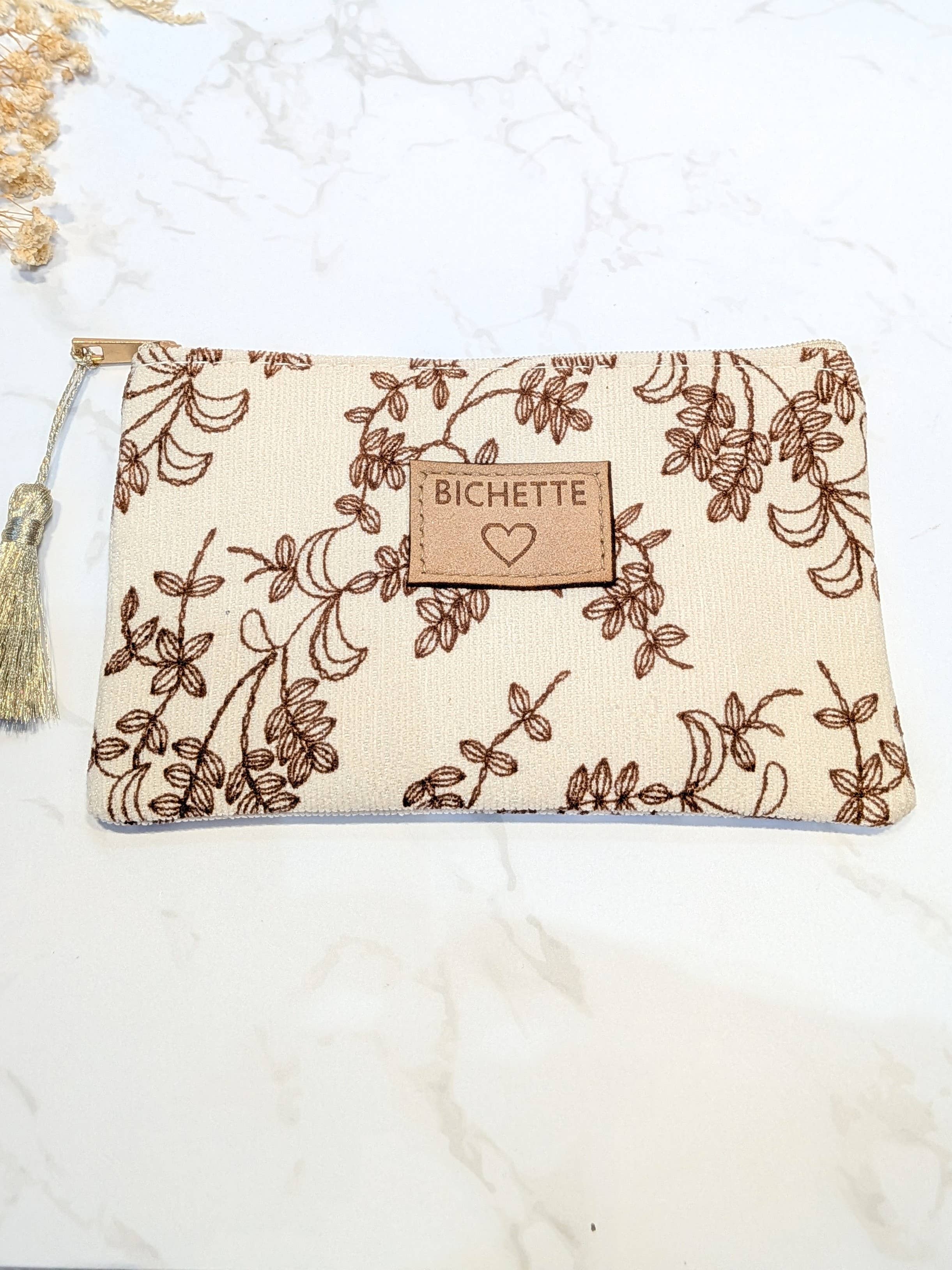 LOLO & YAYA - Wholesale Pouch - Women's - "Bichette" pouches 16x10cm plant2