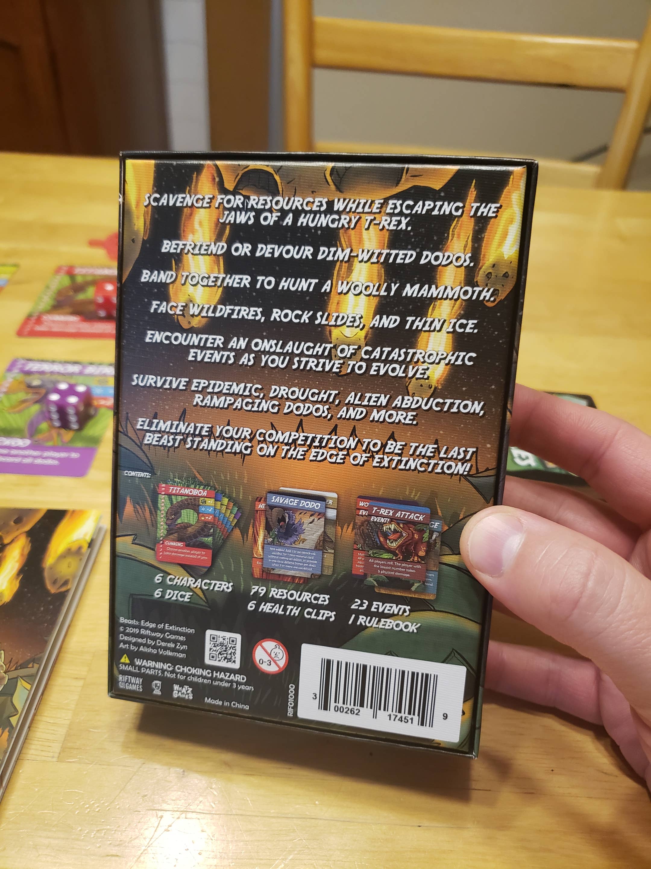 Riftway Games - Wholesale Board Game - Beasts: Edge of Extinction2