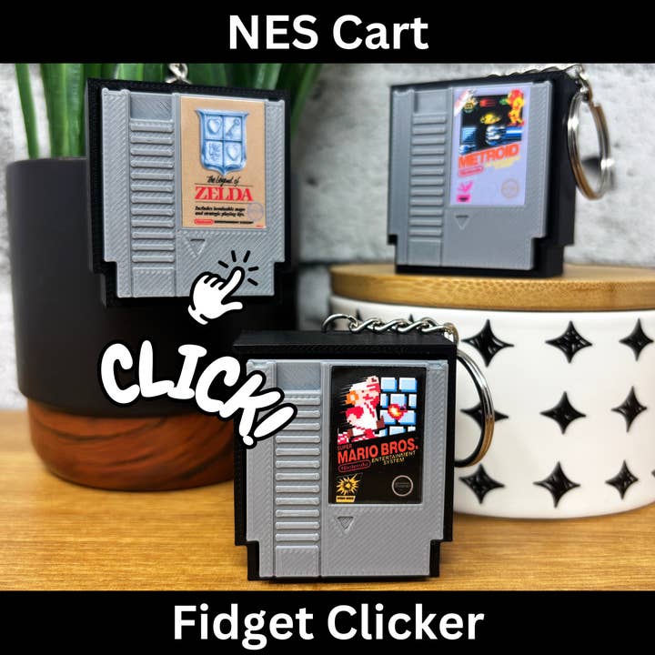 NES Spelcartridge Klikkers voor wholesale door BitsyLabs