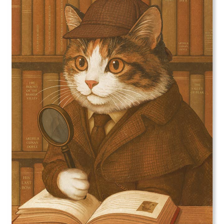 DETECTIVE FELINO: Stampa d'Arte Pittorica per la vendita all'ingrosso da parte di Ezen Trade