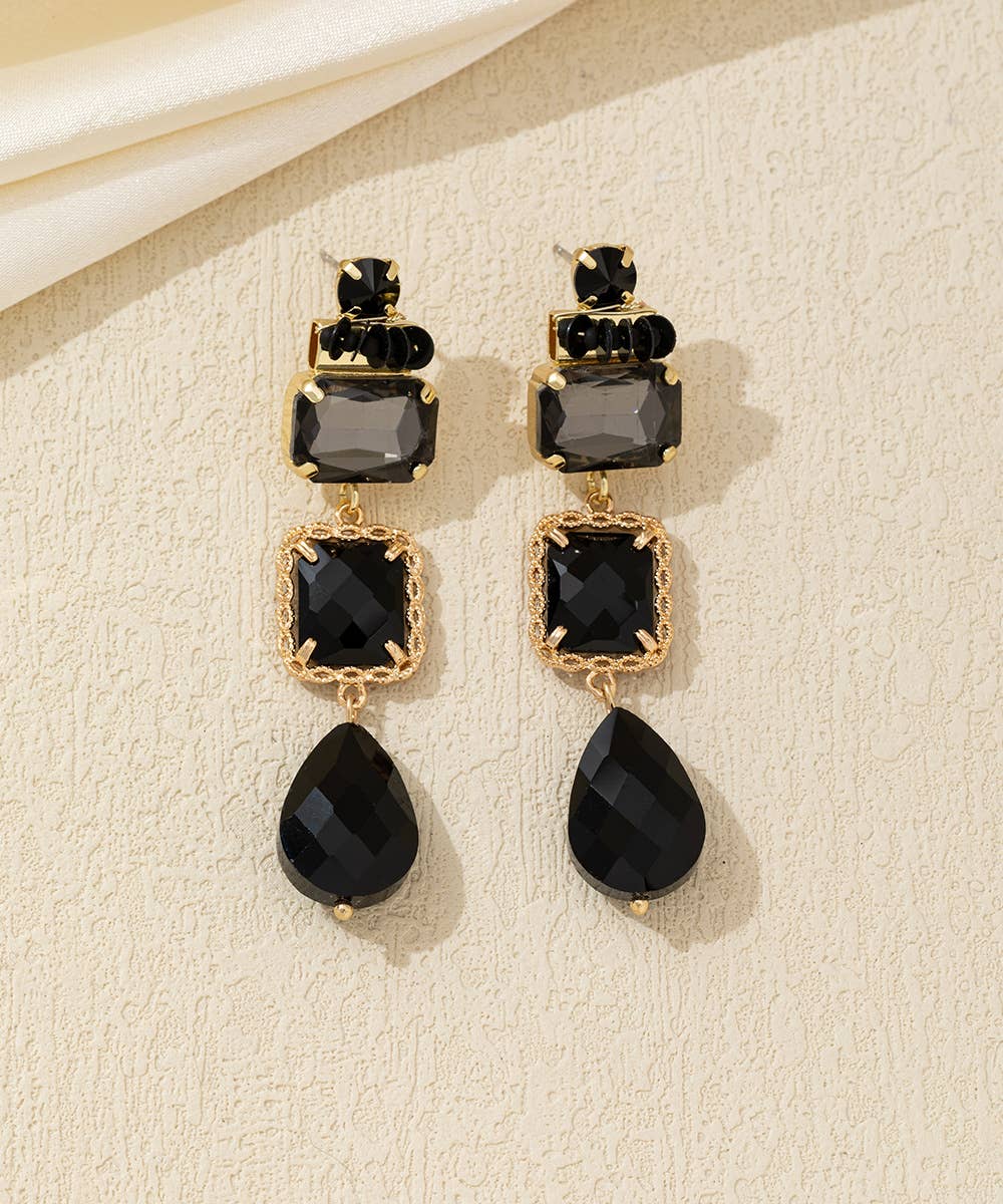 Blossom bijoux - Wholesale Hangende/ronde oorbellen - Veelgekleurde hangende oorbellen – 26AHBOL0380