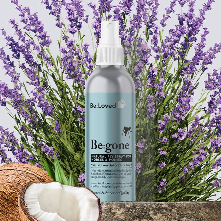 Be:Gone - Natural DEET-Free Powerful Horse Fly Spray. for wholesale by BeLoved, Natural Dog Grooming Products.