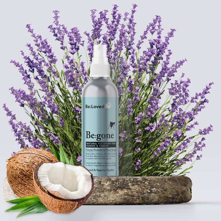 Be:Gone - Natural DEET-Free Powerful Horse Fly Spray. for wholesale by BeLoved, Natural Dog Grooming Products.