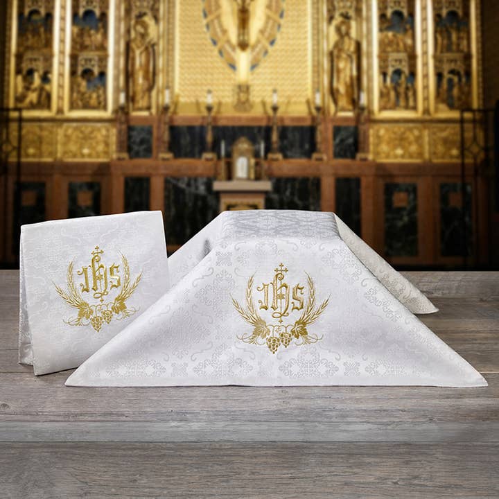 Christian Brands Church Supply - Wholesale Decorative Tabletop Object - IHS Chalice Burse1