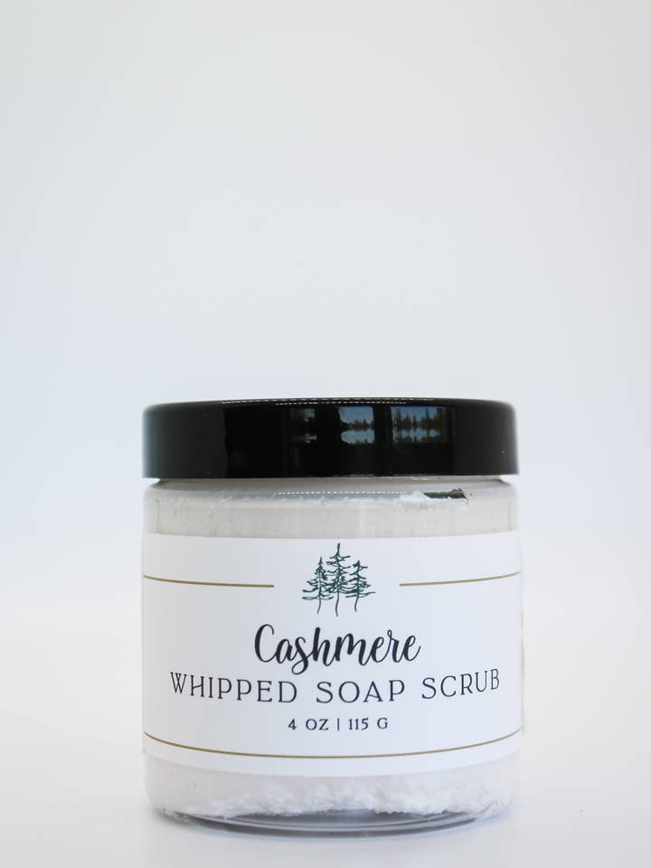 Cashmere Whipped Sugar Scrub | Bath and Body for wholesale by White Pine Soap Company