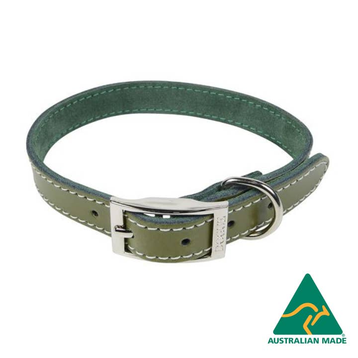 DOGUE - Wholesale Pet Collar - Dog - DOGUE Classic Stitch Leather Dog Collar