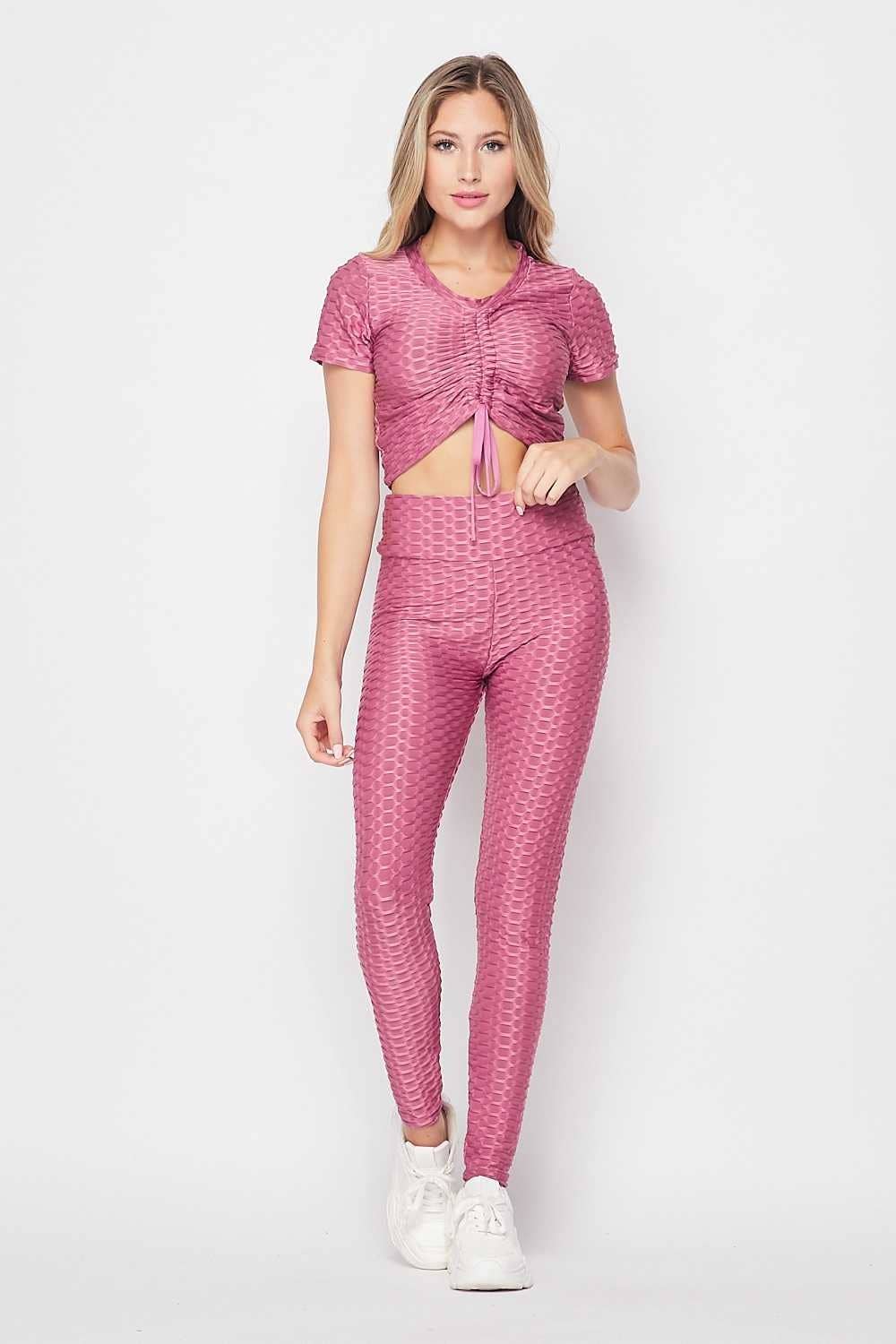 Boswell – Großhandel Set aus Oberteil und Hose (NICHT Loungewear) – Damen – Crop Top und Legging-Set4