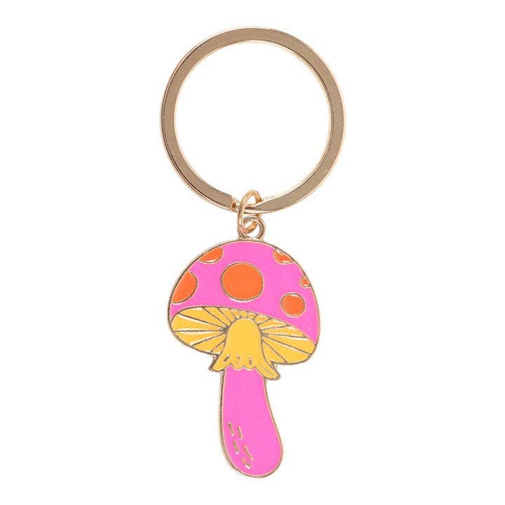 Something Different Wholesale - Wholesale Keychain - Women's - Funky Fungi Mushroom Keyring