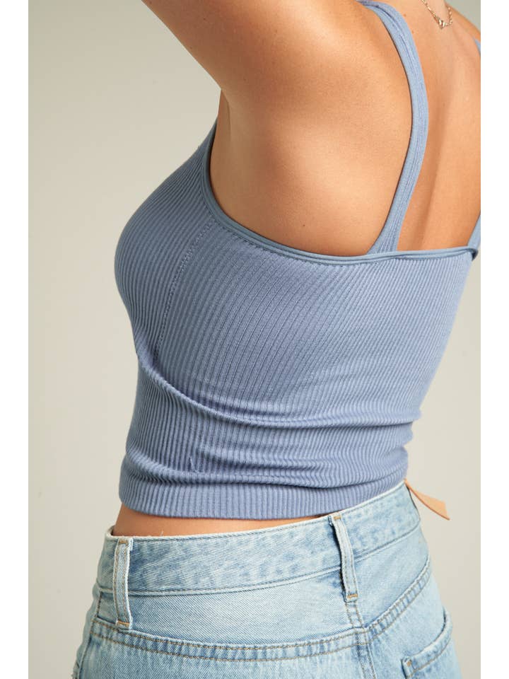 En Crème - Wholesale Tank Top - Women's - Padded Bra Top Tank Top2