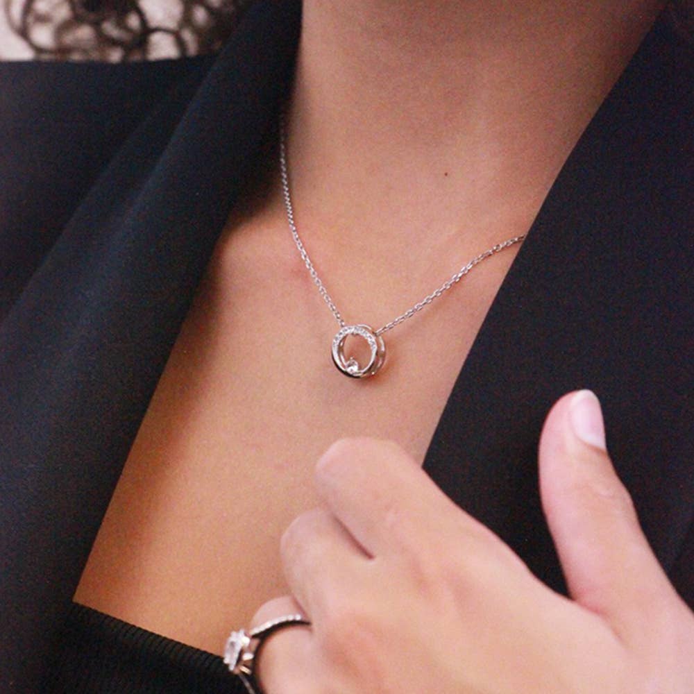 CARALI / MYC Paris - Vente Colliers à pendentif - Pendentifs Clarine - Argenté Et Cristal1