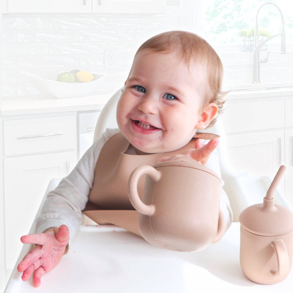 Baby Bliss - Venta al por mayor Cajas de aperitivos - Niños y bebés - Vaso de silicona para bocadillos para bebés, niños pequeños y niños19