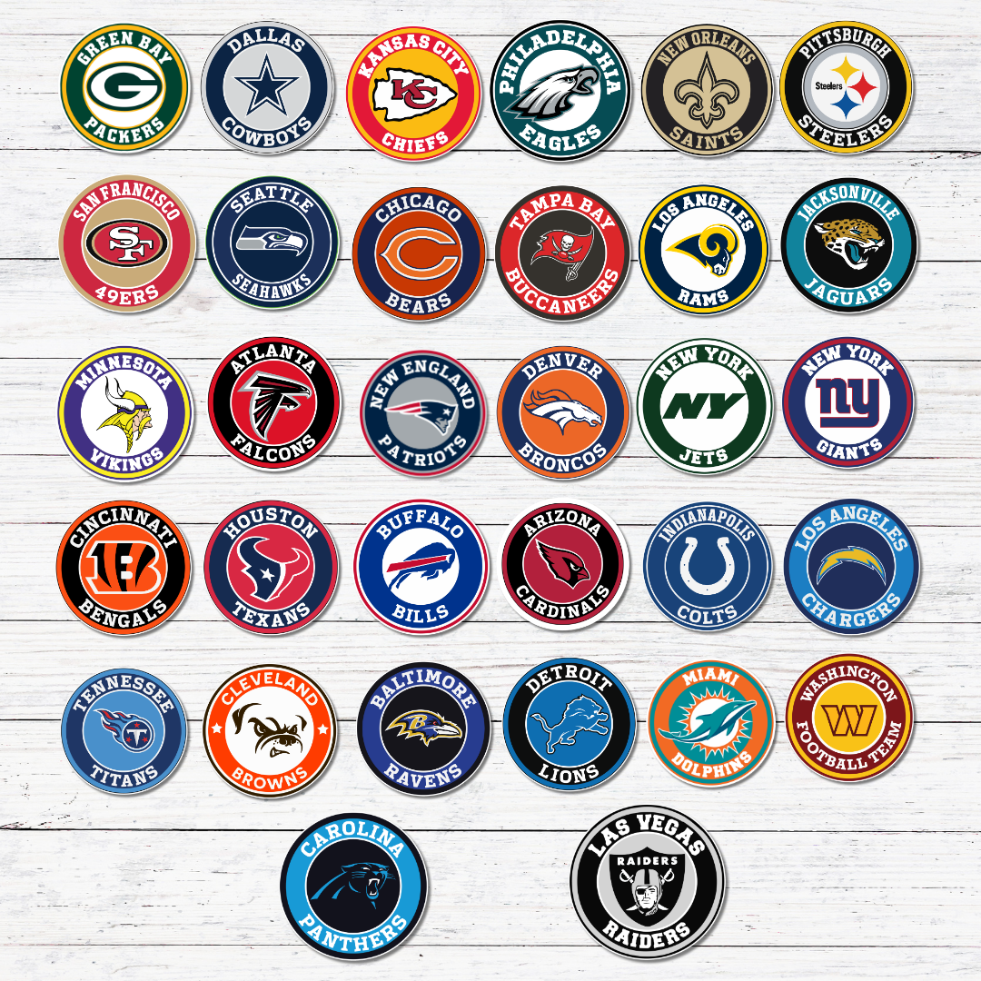 Oily Graphic Creations - Wholesale Sticker - Steelers- NFL Team Stickers/Magnet3