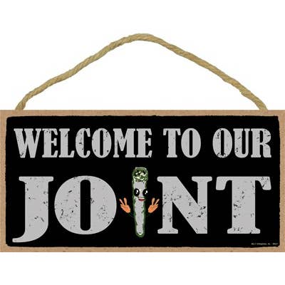 Welcome to Our Joint Wood Plaque/Sign for wholesale by SJT Enterprises, Inc.