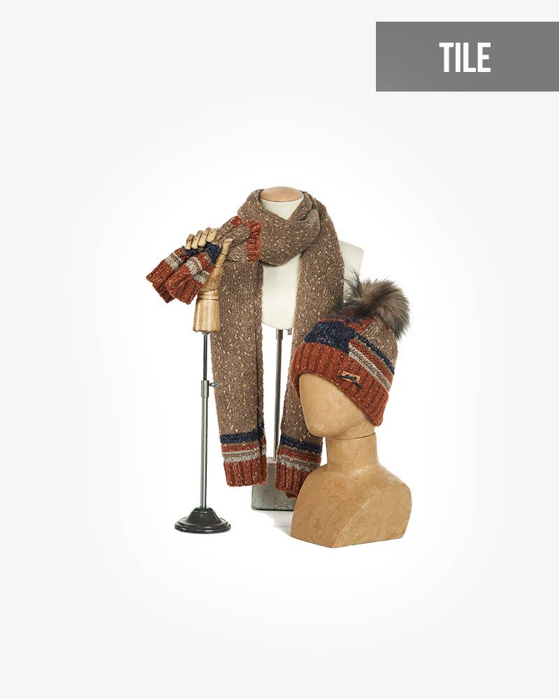 Fonem – wholesale Winter accessory set – women's – Ensemble De 3 Pièces : Claudia0