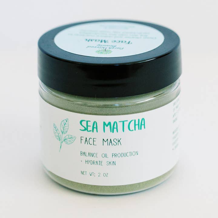 Sea Matcha Face Mask for wholesale by Earth-Kissed Beauty