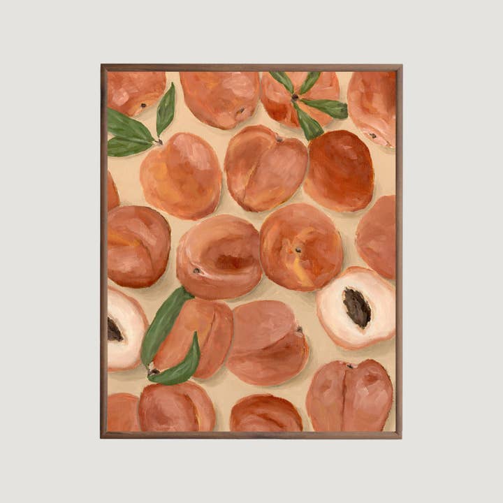 Peachy Keen Print for wholesale by Michelle McGuire Studio