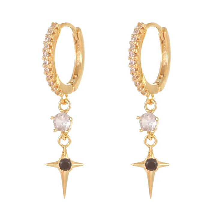 Pendientes amara negros para venta al por mayor de Rosies