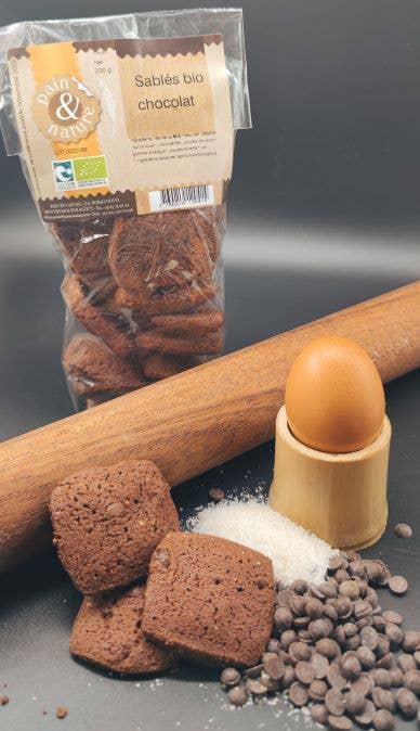 Pain & Nature - Wholesale Cookie - CHOCOLATE SHORTBREAD0