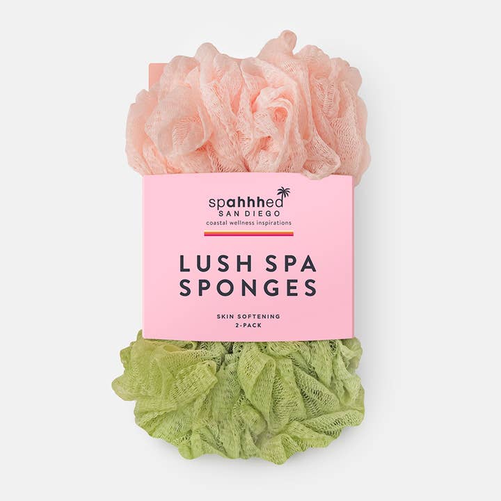Bath Accessories Company - Wholesale Bath Pouf/Sponge - Spahhhed Lush Spa Sponges1