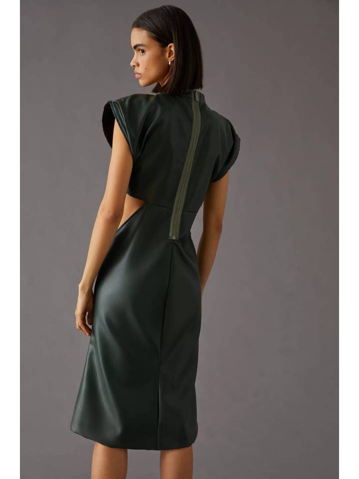 Eva Franco - Wholesale Dress - Women's - Mini Dress - Vegan Leather6