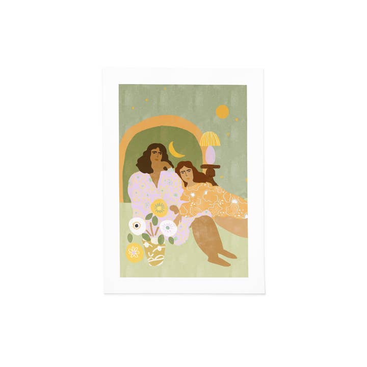 Violet Lamp Art Print for wholesale by Alja Horvat d.o.o.