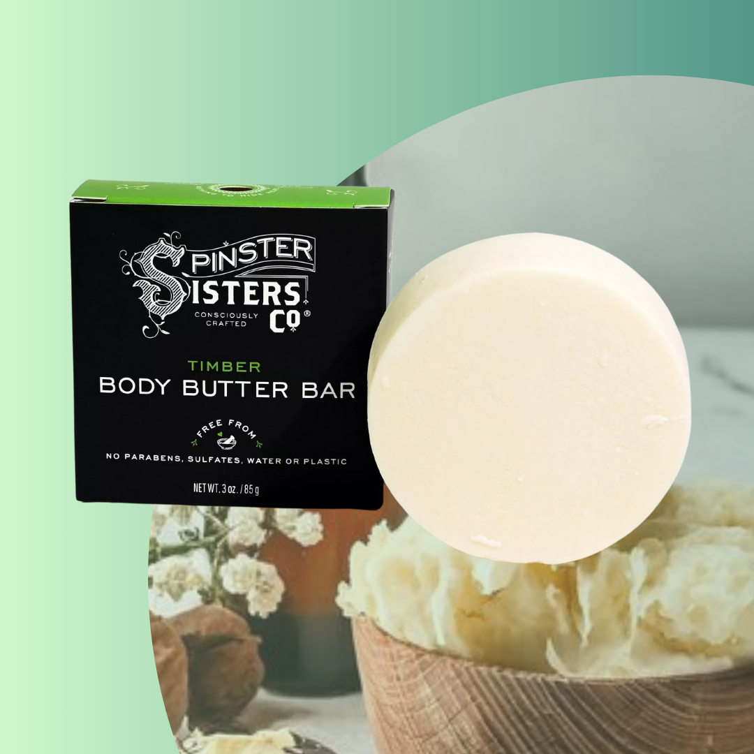Spinster Sisters Co. / Old Salt Grooming Supply - Wholesale Body Balm/Butter - Body Butter Lotion Bar w/ Fair Trade Cocoa & Shea Butter2