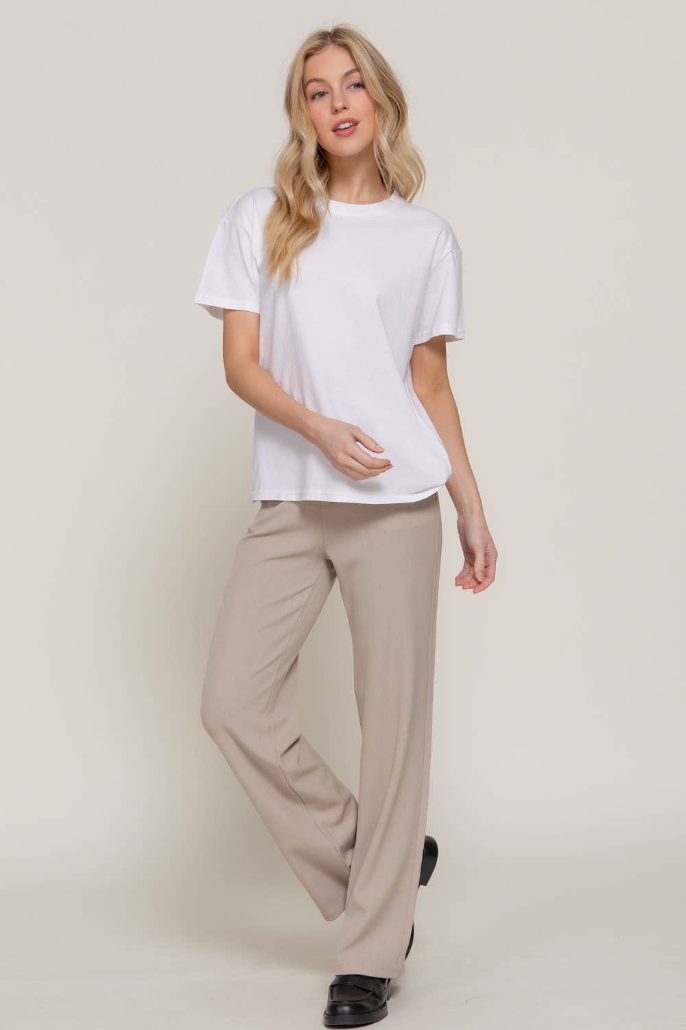 Active Basic | Active USA – wholesale Knit top – Women's – Short Sleeve Round Neck Tee22