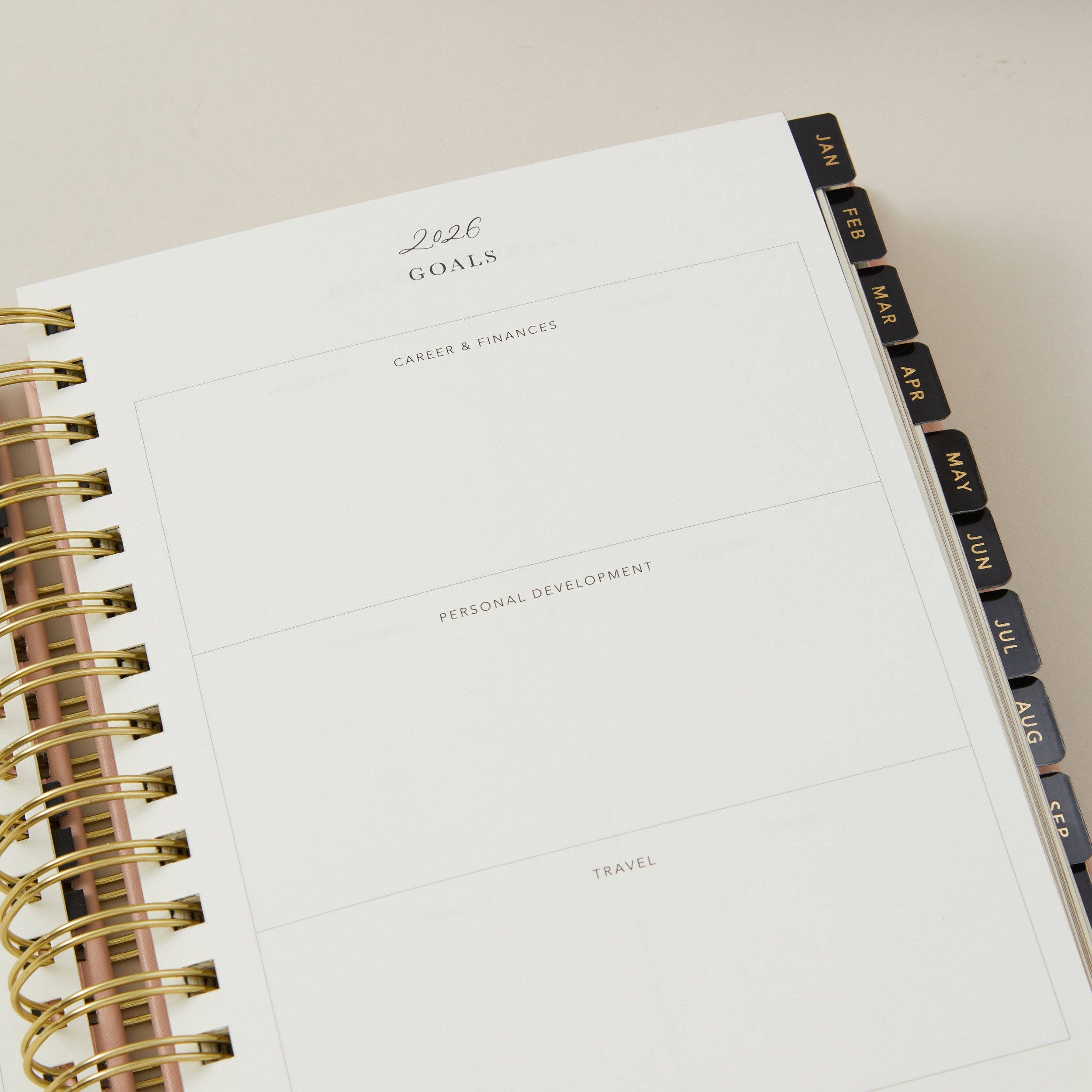 Blush And Gold - Wholesale Planner - 2026 Daily Planner - Sunset12