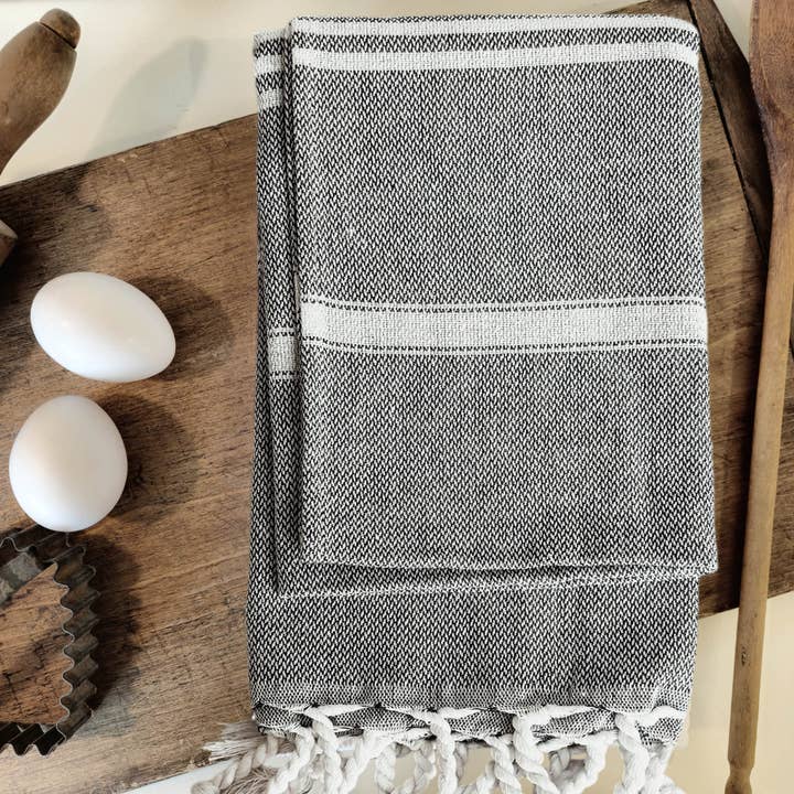 Gia Roma - Wholesale Hand Towel - Turkish Hand Towel w Tassels, colorful Cotton Kitchen Towels