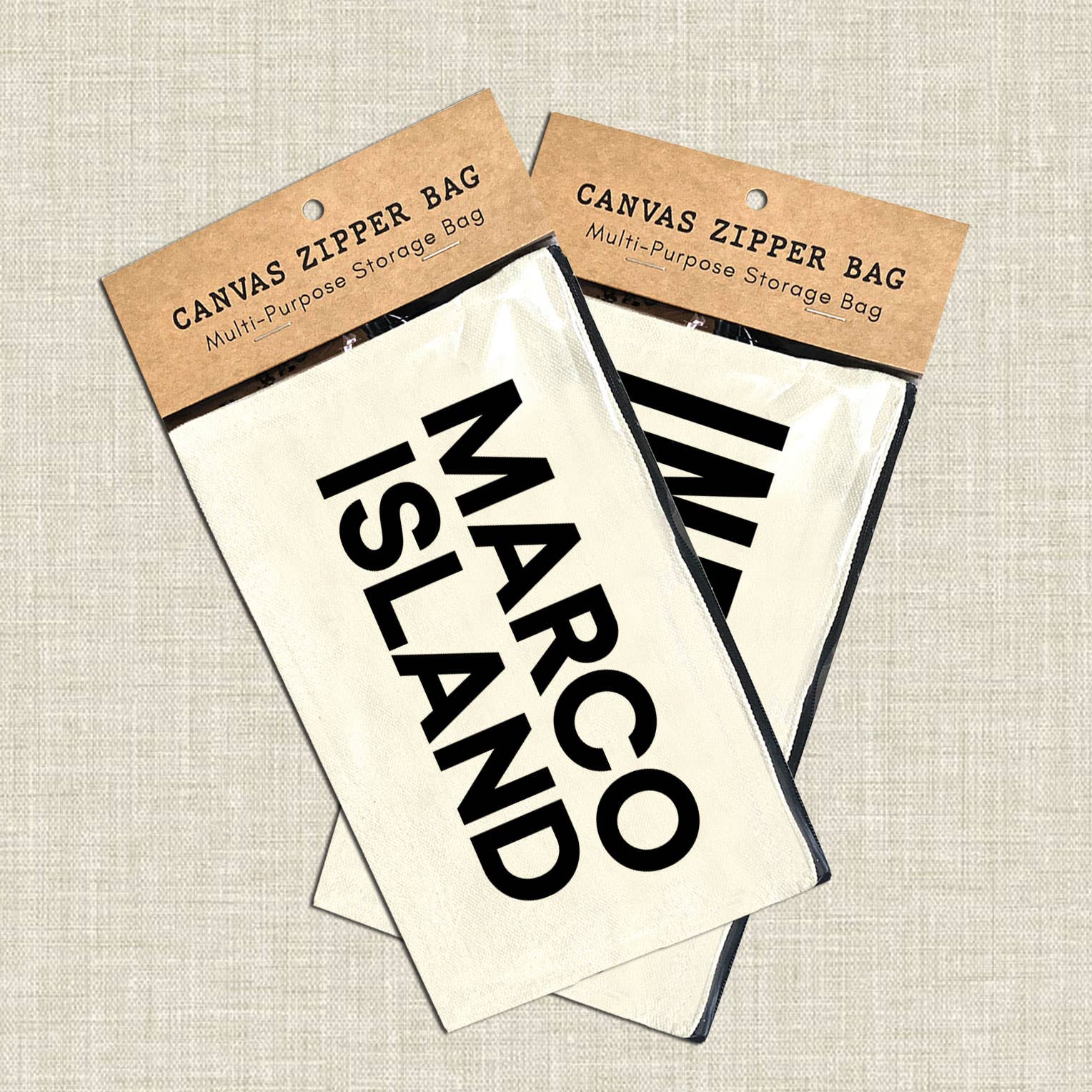 Coastal Creators of Connecticut - Wholesale Pouch - Women's - Personalized State Name Canvas Travel Bags (Packaged)8