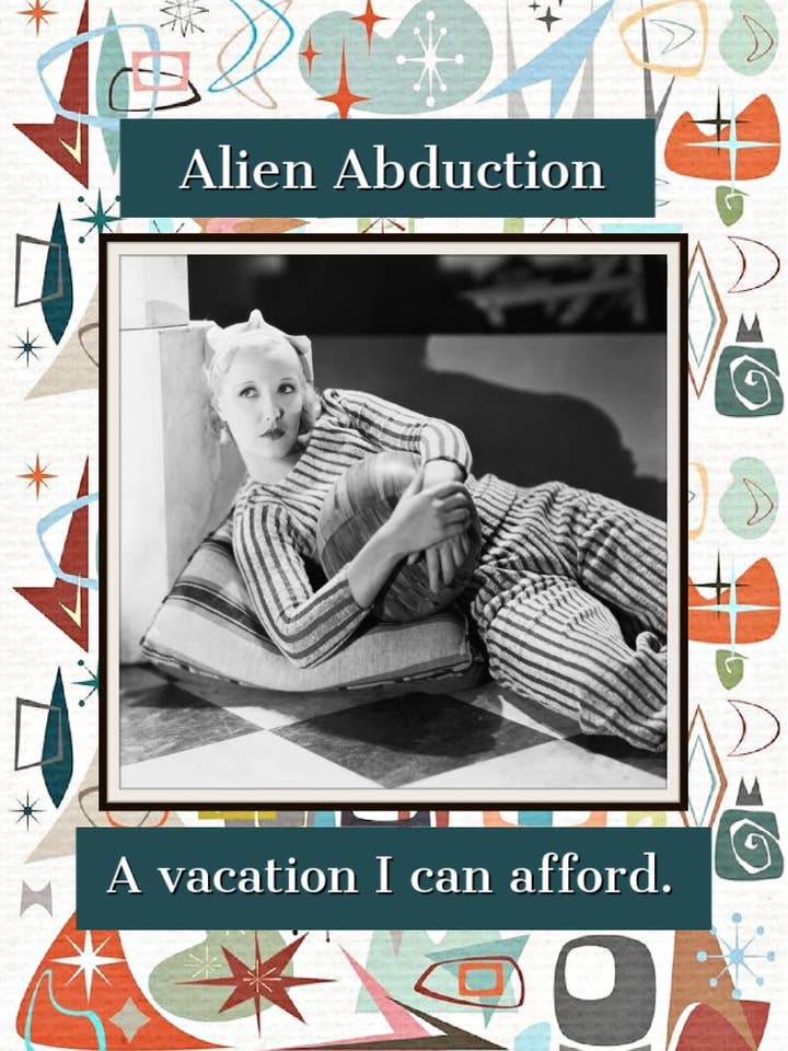 Buitenaardse Ontvoering - Magneet voor wholesale door Ümlaut Brooklyn