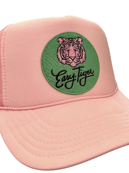 Truckerpet - "Easy Tiger" - Roze voor wholesale door Runway Athletics