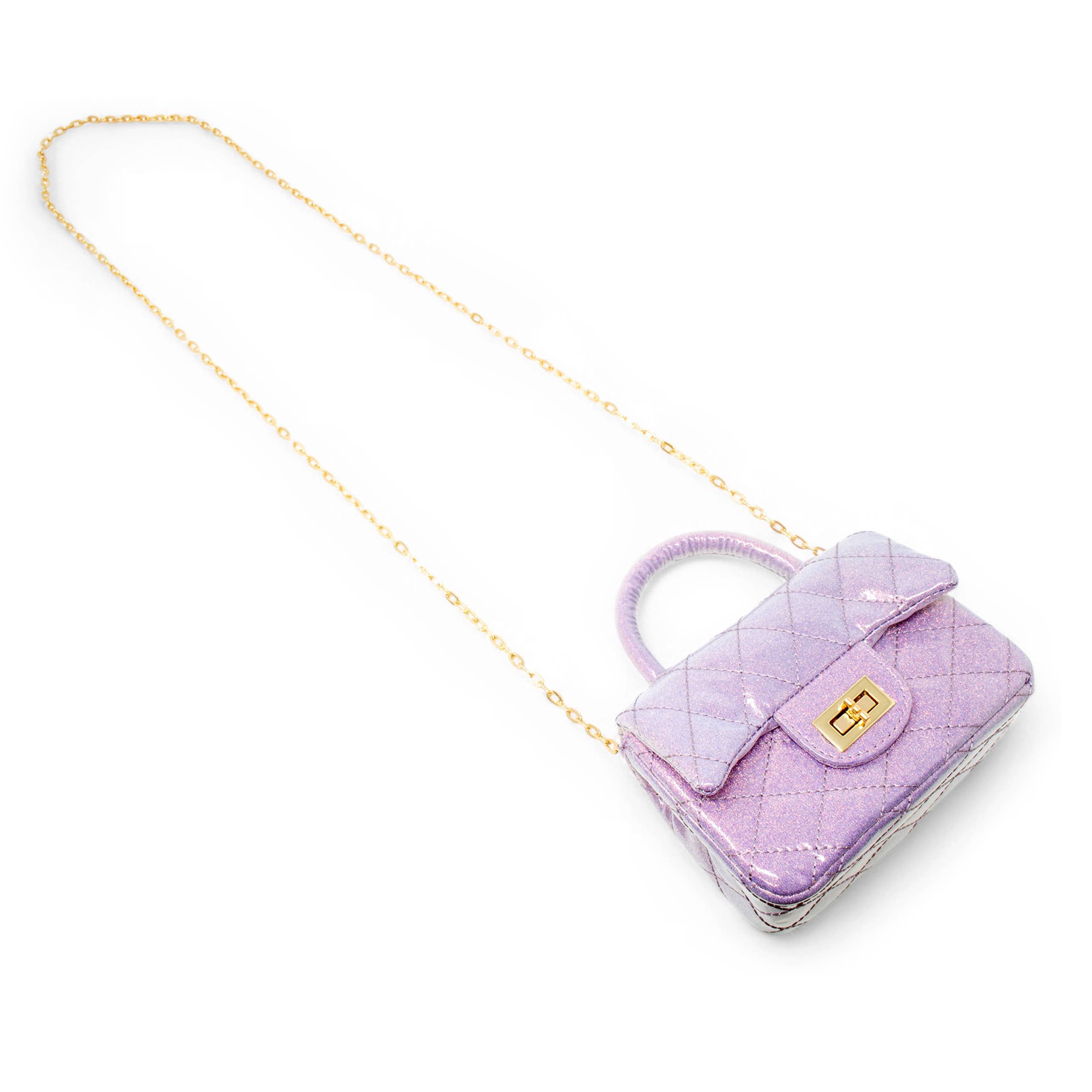 Tiny Treats and ZOMI GEMS - Wholesale Crossbody Bag - Kids - Classic Sparkle Top Handle Handbag10