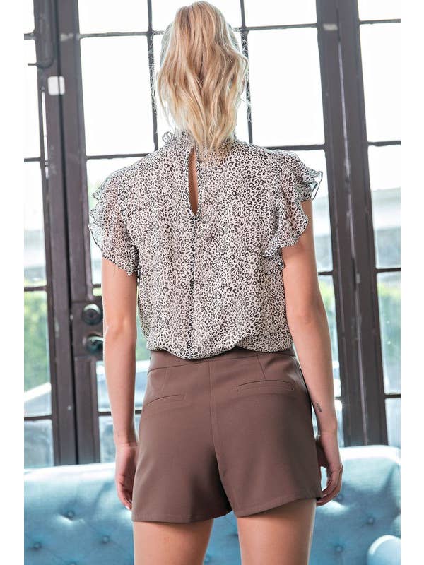 Peace Love Line - Wholesale Shorts - Women's - HIGH WAIST SHORTS13