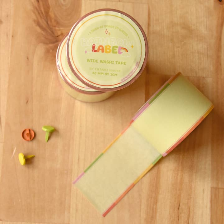 Rainbow Washi Tape for wholesale by The Franki Hanke