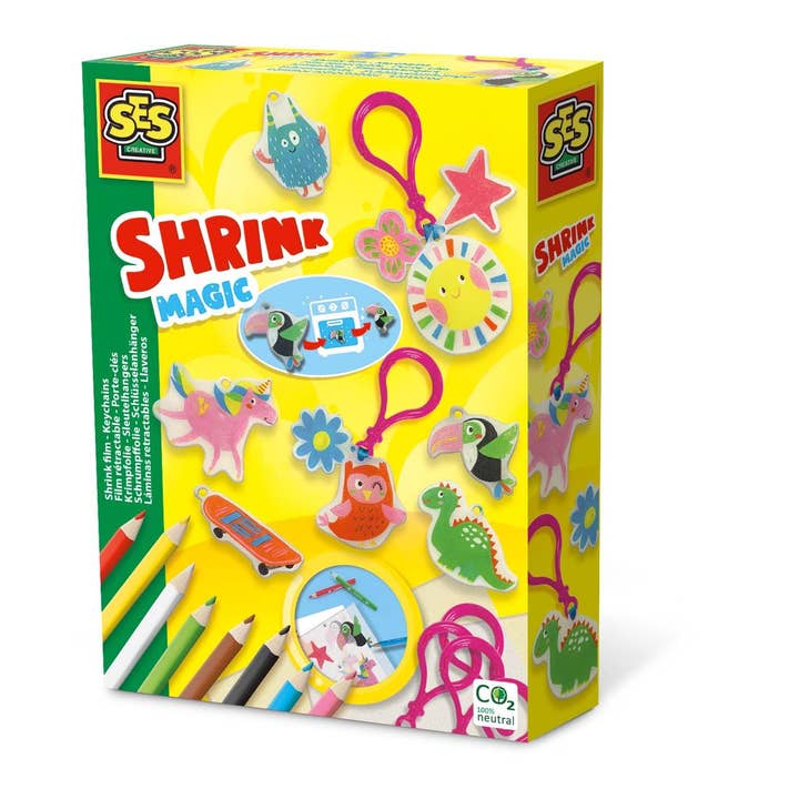Shrink Film - Keychains for wholesale by Robbie Toys Ltd