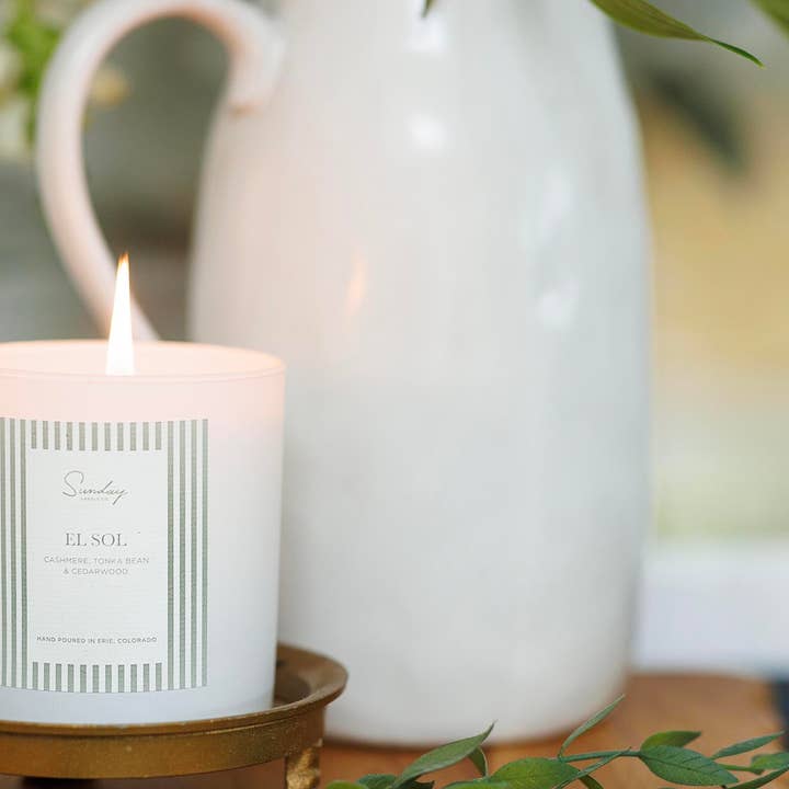Sunday Candle Co - Wholesale Jar/Filled Candle - El Sol3