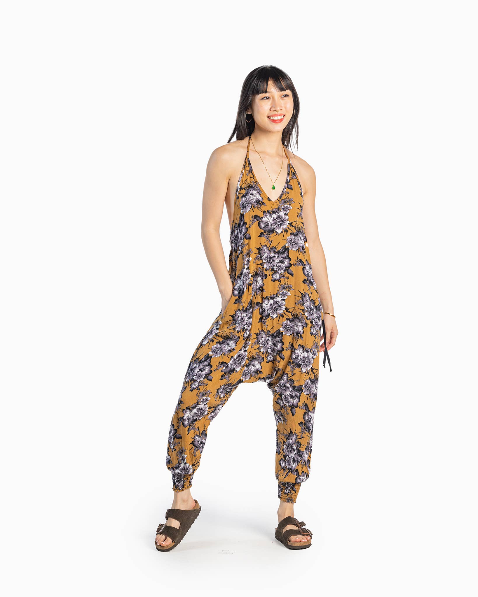 Buddha Pants - Wholesale Jumpsuit - Women's - Flower Harem Jumpsuits By Buddha Pants2