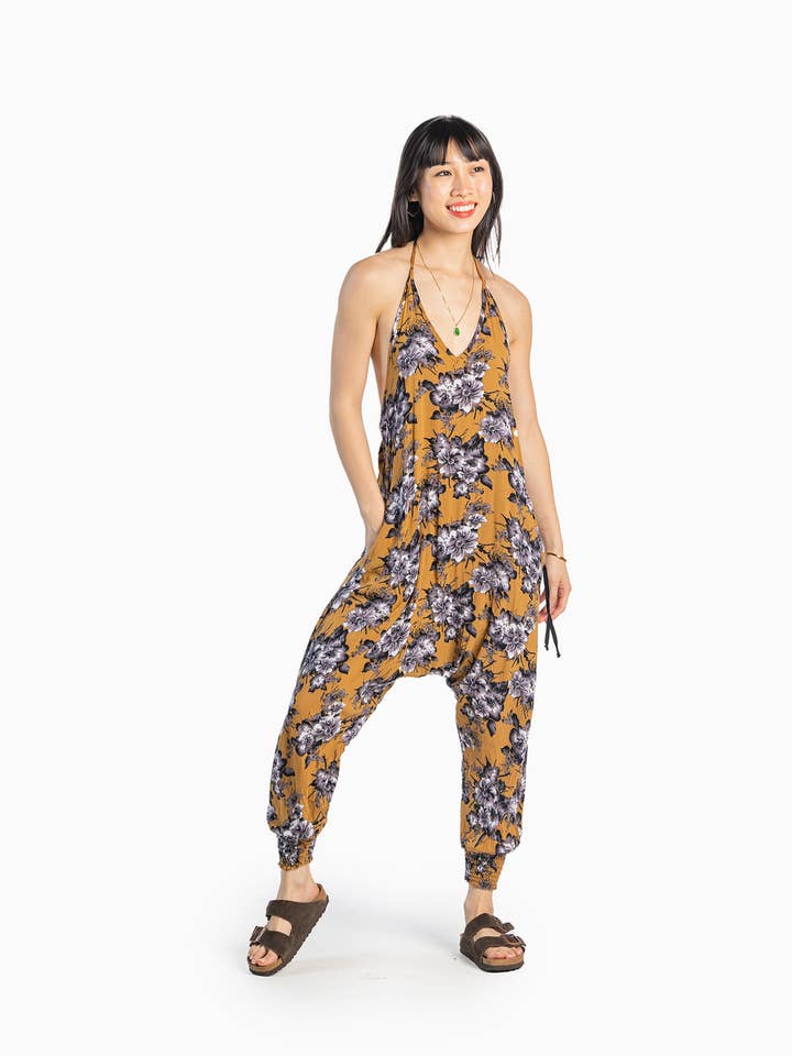Buddha Pants - Wholesale Jumpsuit - Women's - Flower Harem Jumpsuits By Buddha Pants2